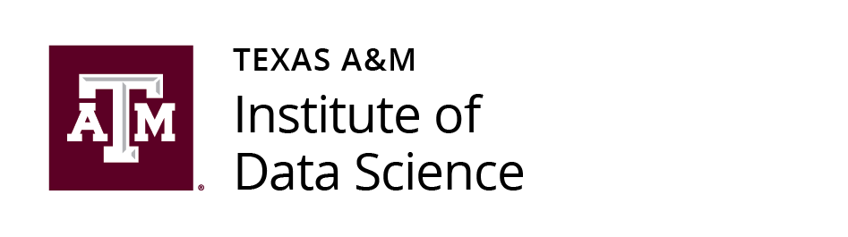 Logo for the Texas A&M Institute of Data Science
