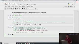 List Comprehension and Patterns in Higher Derivatives in Python thumbnail