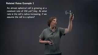 Related Rates Example 1 thumbnail