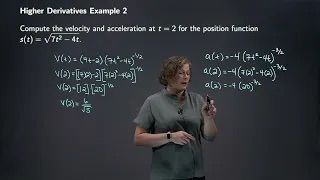Higher Derivatives Example 2 thumbnail
